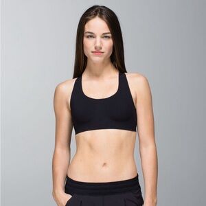 Lululemon Bitty Bracer Black Sports Bra